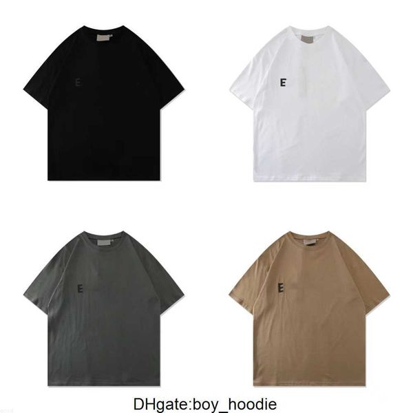 

21ss women mens designer off fog ess white t shirts luxury tee brand hoodies face north jacket en reflective supre fg t shirts entail hoody, White;black
