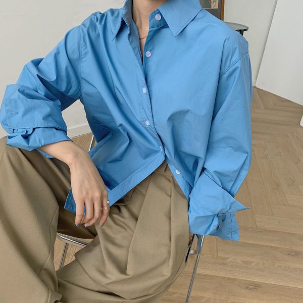 

women's blouses shirts women spring cotton blouses long sleeve turn down collar womens and blouses white shirt blusas roupa feminina 2