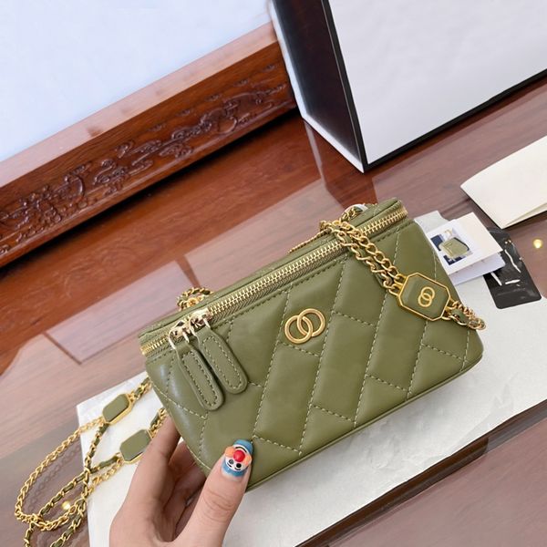 

5a designer totes shoulder bags luxury women alligator handbags tote real leather bag lady plaid outdoors purses duffle luggage by fen 041