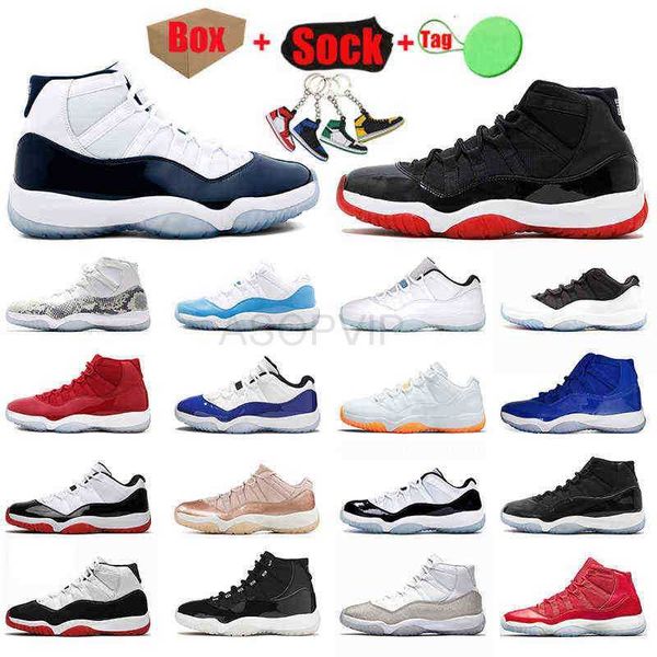 

classic professional jumpman 11 basketball shoes citrus 25th anniversary low legend blue men women trainers cap and gown