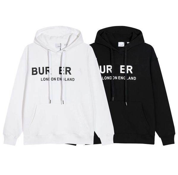 

designer mens sweatshirts womens hoodies men fashion sweatshirt letter print pullovers autumn winter hoodie casual fashionable coat, Black