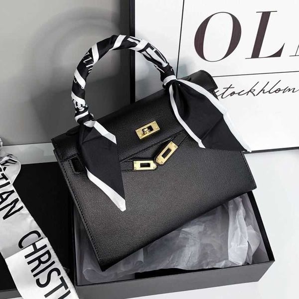 

luxury herms kellyss totes fashion bags 5a 2023 new autumn and winter versatile premium genuine leather kellyss bag second generation mini c