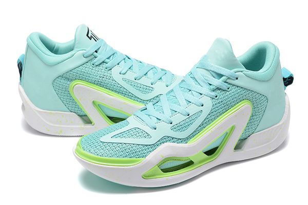 

tatum 1 green men basketball shoes 2023 jumpman pink purple white black barely volt archer ave white sports with box