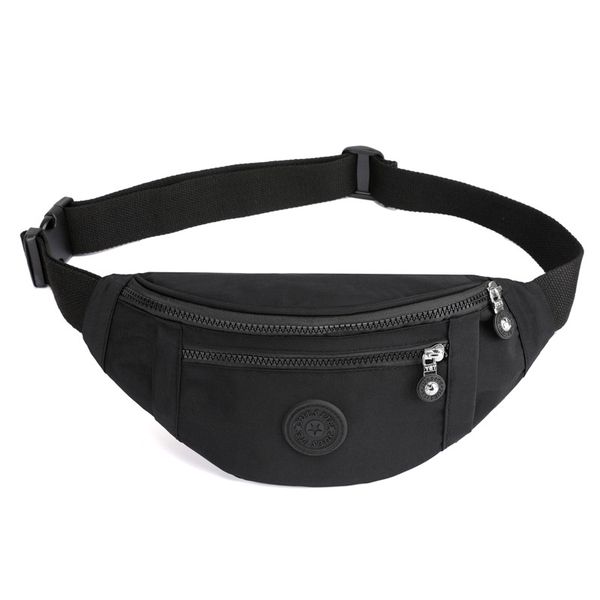 

hbp designer waist bags cross body handbag famous bumbag black canvas fashion luxury shoulder bag bum fanny pack zipper waist pack belt pouc