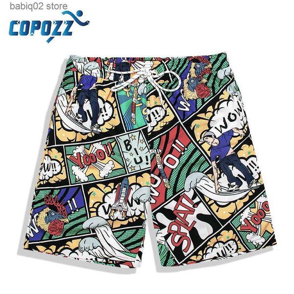 

men's shorts mens swimwear swimming shorts trunks beach board shorts draw string elastic swim pants swimsuits running sports surffing s, White;black