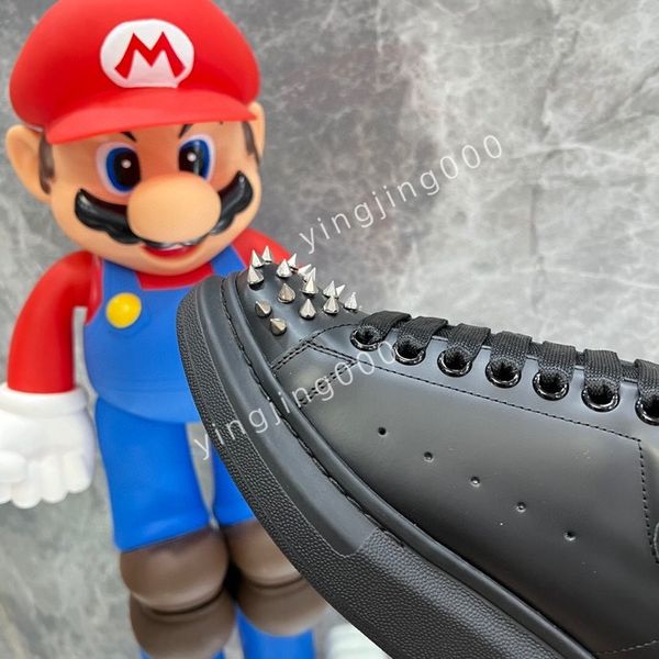 

new men casual shoes designer shoe classic canvas sneakers fashion platform heighten trainers designers sneaker size2023, Black