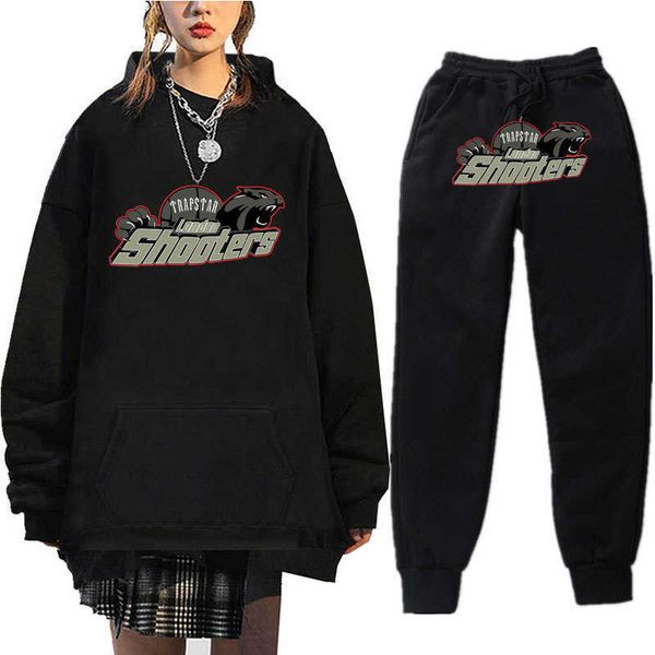 

men's hoodies sweatshirts mens hoody sweatshirt designer hoodie men women trapstar crew neck sweater pullover fashion casual trousers s, Black