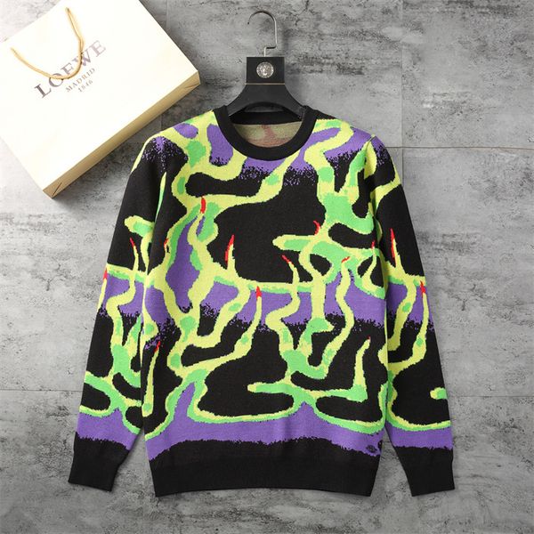 

european and american luxury designer sweaters mens with womens autumn winter long sleeve sweater knitted sweatshirtsm-3xl#07, White;black