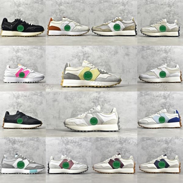 

new n327 nb 327 running shoes women mens designer sneakers white black paisley pack farmers market pack wheat vibrant orange castle rock fla
