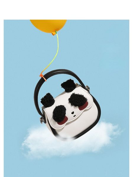 

new design girl totes cute panda mini handbag shoulder crossover bag