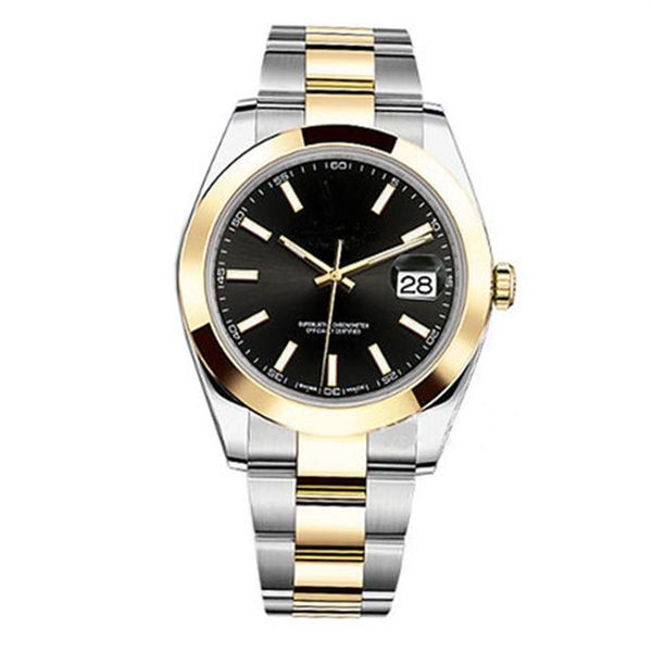 

v3 wristwatch sapphire glass stainless steel solid clasp luminous mechanical automatic men's date just wrist299n, Slivery;brown