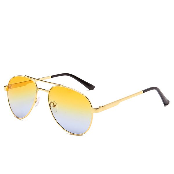 

factory eyewear gradient lens metal sunglasses man brand glasses men women designer oculos de sol, White;black