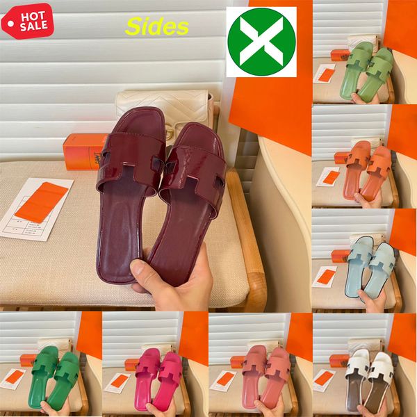 

designer slides women women designer slipper slide sandals summer classic brand beach casual sandals size 35-42, Black