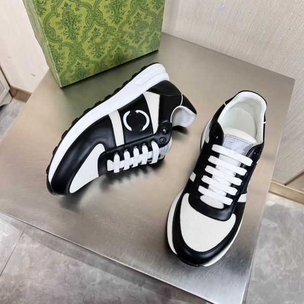 

classic mens women outdoor sport casual shoes vintage trainers sneakers retro do old walking leather tennis 38-45 05, Black