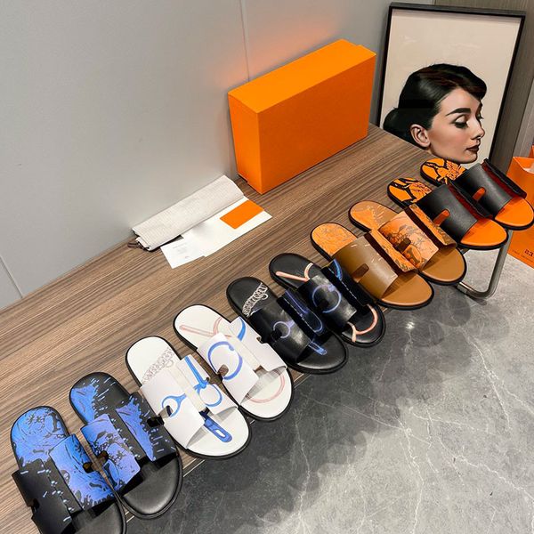 

mens designer slippers flatform slides sandal sandles shoes fashion classic brand casual woman slipper sliders beach summer sandals 10a with, Black