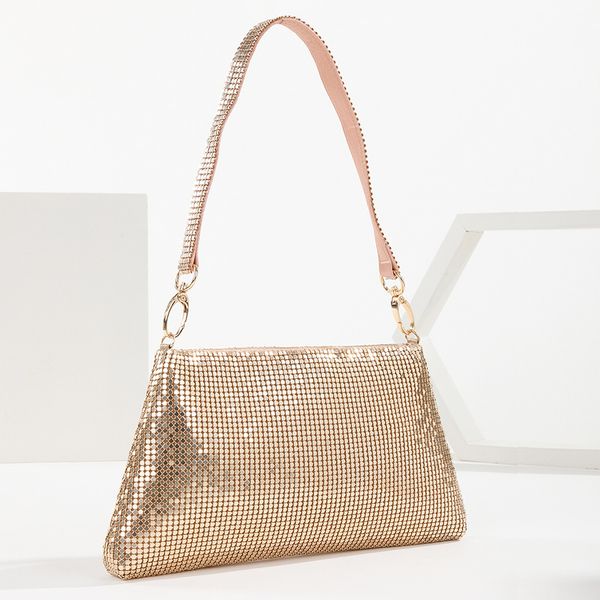 

evening bags handle rhinestones evening clutch bag silver shiny crystal dinner party wedding purses and handbag luxury designer shoulder bag