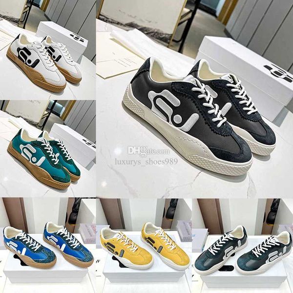 

2023 new fashion eytys women's shoes santos sneakers casual shoes platform travel leather lace-up cowhide fashion letters sneakers runn, Black