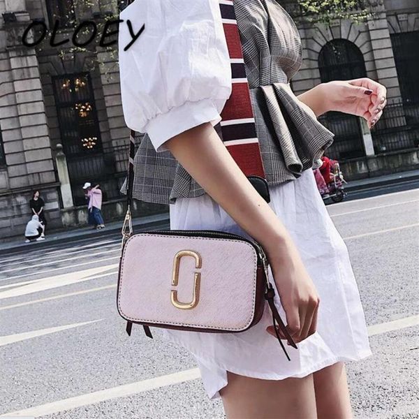 

pu leather messenger shoulder bags fashion women hand-bags simple design crossbody zipper girl with two tapes294u