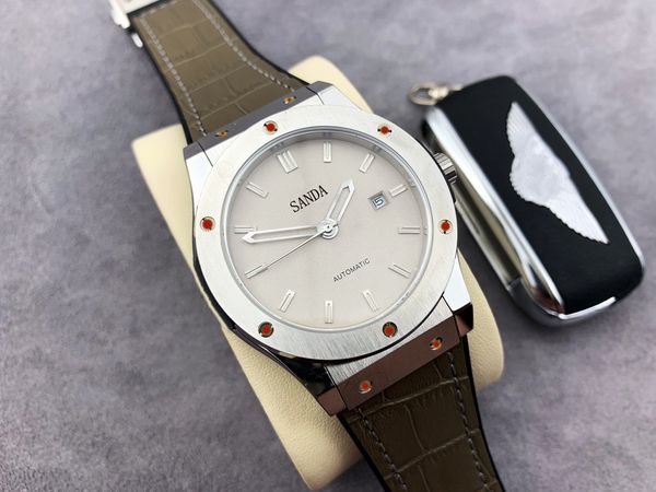 

light luxury mens automatic gold mechanical watches women dress full stainless steel sapphire waterproof luminous couples wristwatches, Slivery;black