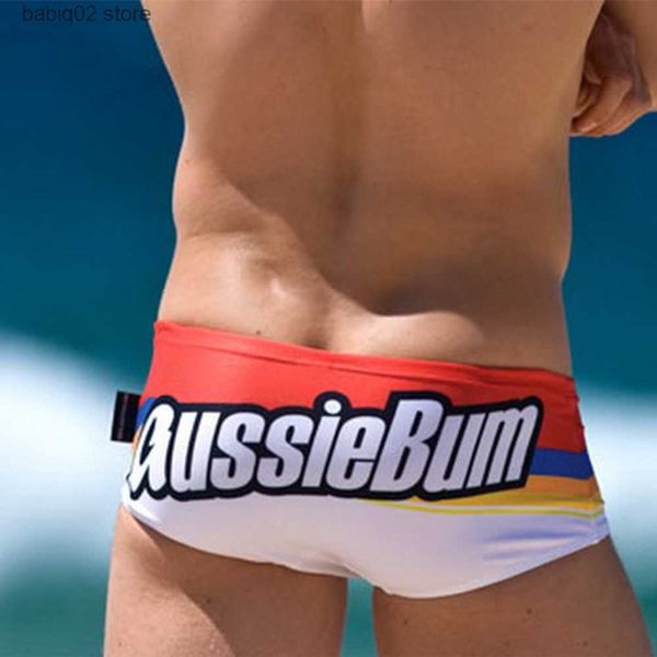

men's swimwear fashion rainbow triangle swimming trunks european and american men's stripes beach surfing outfit summer spring pan