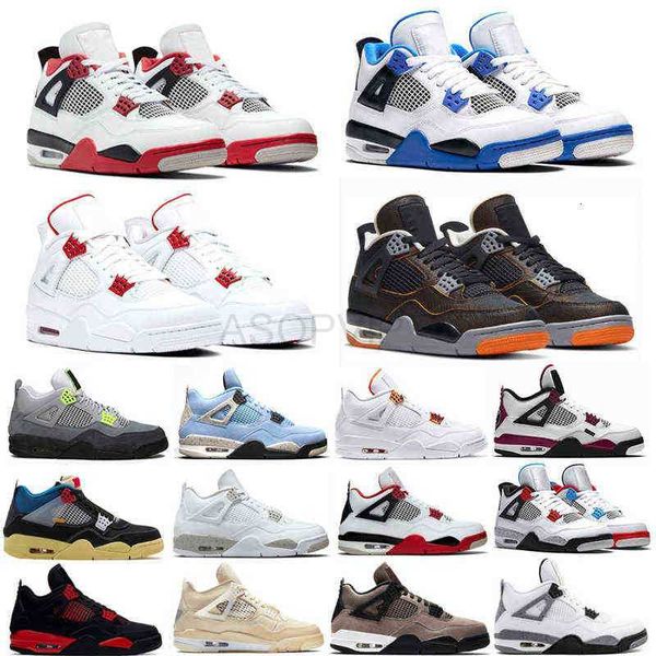 

mens 4s basketball shoes for university blue black cat fire red metallic starfish white oreo pcool grey women sports trainers sneakers size