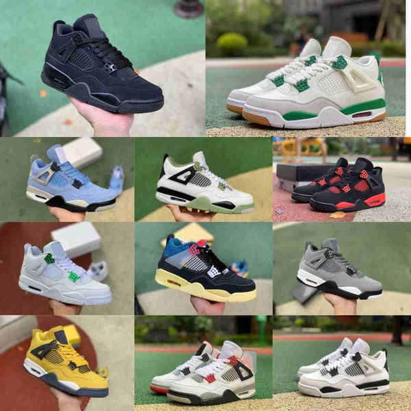 

jumpman pine green 4 4s basketball shoes mens women retro seafoam craft pn dust military black cat cream sail white oreo pure money cool gre