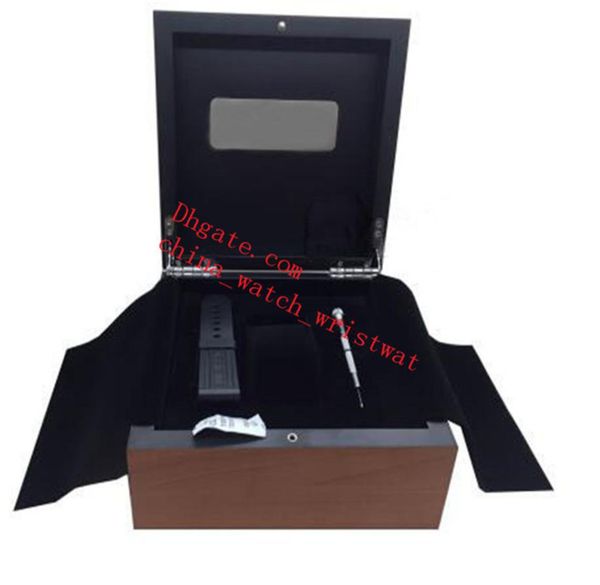 

luxury mens wristwatches boxes original boxe paper for pan watch inner outer booklet card 1950 watches wooden box5145624, Black;blue