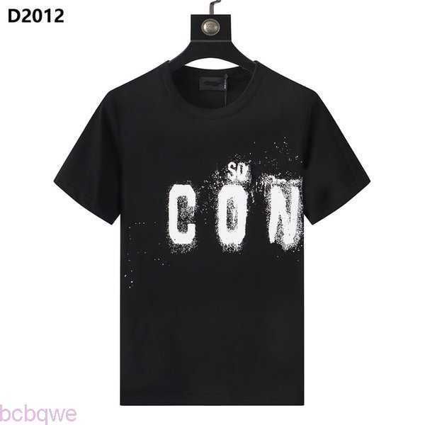 

t-shirt men 23ss designer brand mens polo shirt d2 dsq icon gg luxury dsquare print shorts o-neck short sleeve men's shirts dt2022 str, White;black