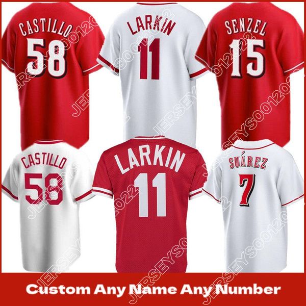 

cincinnati joey votto baseball jersey reds johnny bench barry larkin pete rose eugenio suarez mike ken griffey jr moustakas jonathan india p, Blue;black