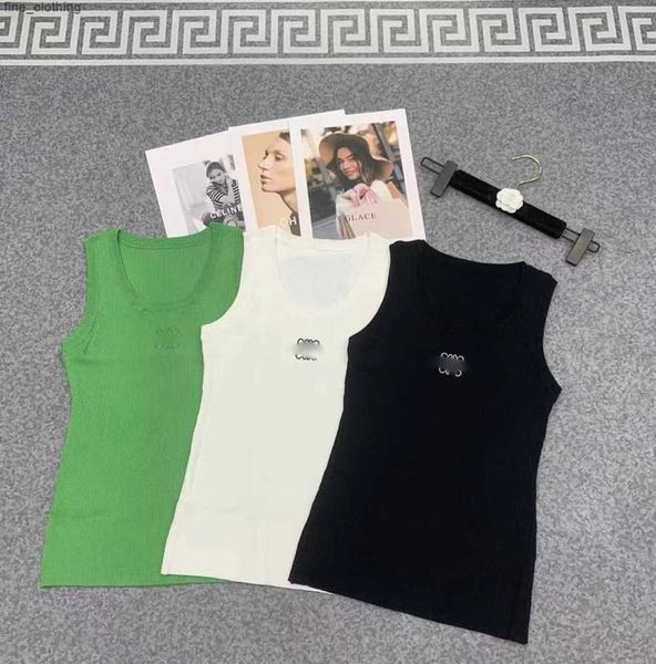 

womens clothes t shirts tanks camis anagram-embroidered tank ahorts designer nylon yoga suit sportwear fitness sports bra loews outfits soli, White