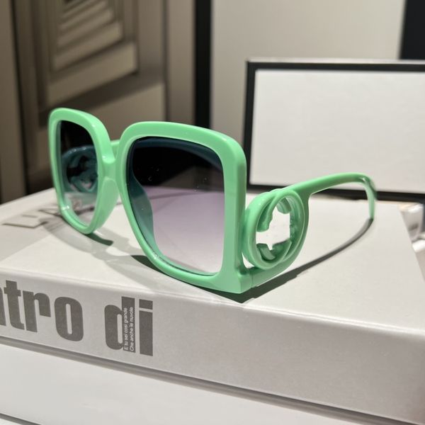 

2023 luxury designer brand sunglasses designer rectangle sunglass square eyeglass women men glasses womens sun glass uv400 lens with case840, White;black