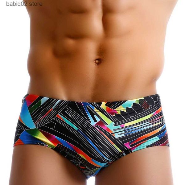 

men's swimwear uxh brand men's swimwear trunks outdoors summer stretch beach surf swim sports push-up shorts men swimsuit swimming