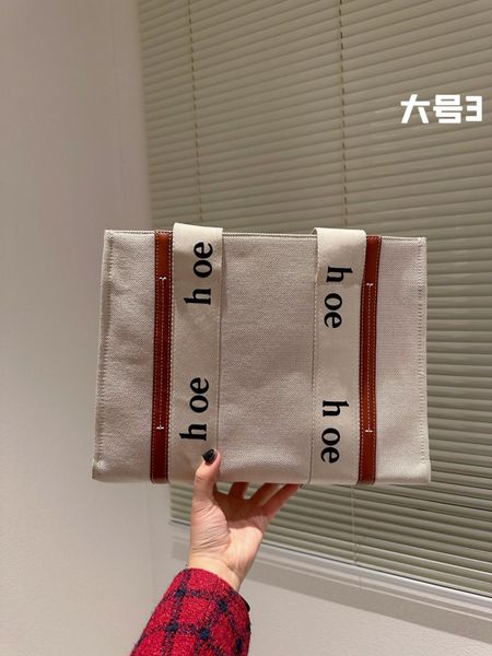 

women handbags woody tote shopping bag handbag 7a quality canvas fashion linen large beach bags luxury designer travel crossbody shoulder wa