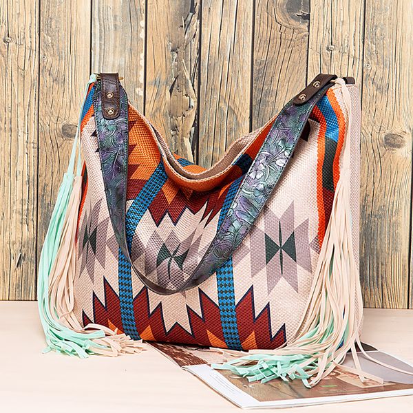 

evening bags woman bags hand-made canvas linen women beach one shoulder bag female bohemian style shopper bag sapce bags crossbody 230414