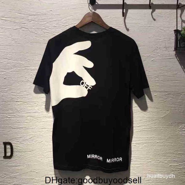 

off men's t-shirts offs white irregular arrow summer finger loose casual short sleeve t-shirt for men and women printed letter x on the, White;black