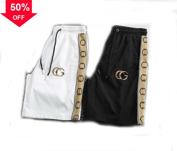 

shorts brand designer large beach pants summer fashion street wear fast dry swimsuit printing board m-4xl562s to 2xl size, White;black