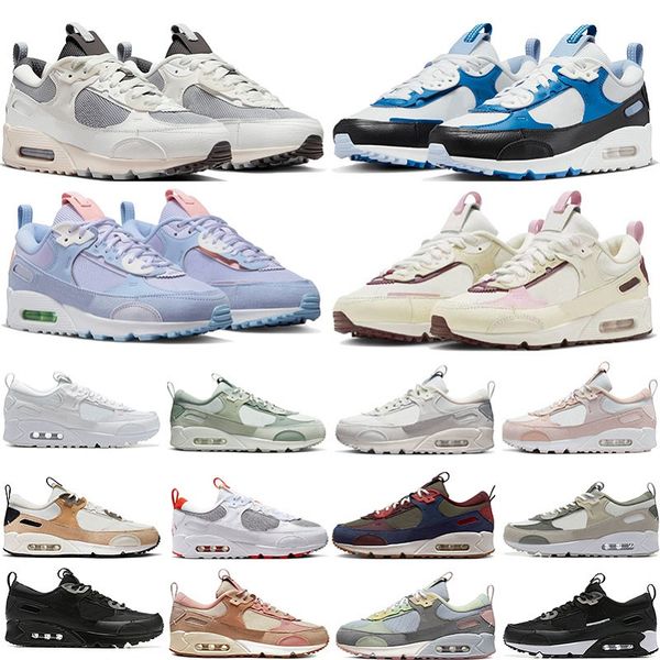 

90 90s futura men women running shoes cobalt bliss soft pink valentines day accents sail and silver triple black white tan scrap medium oliv