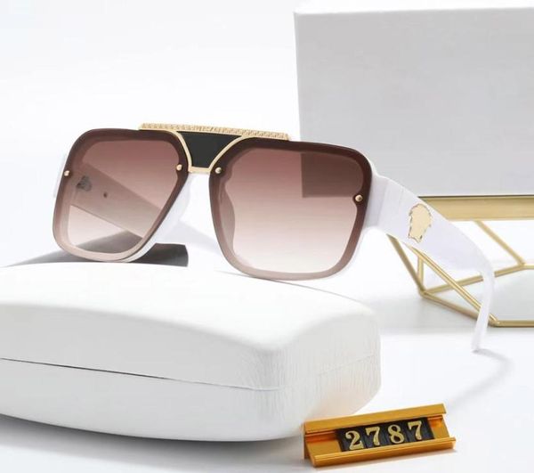 

designer sunglasses for man woman fashion classic retro frame polarized lenses elegant glasses 5 color optional4862390, White;black