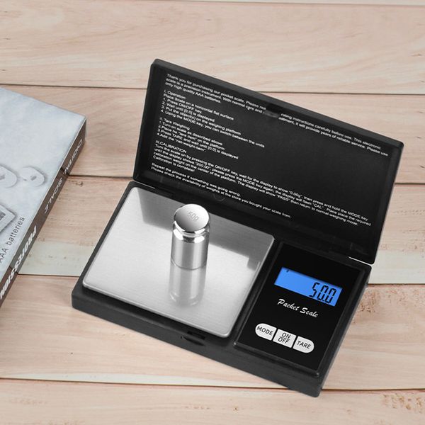 

electronic scales black digital pocket weight scale jewelry diamond balance gram scales lcd display with retail box 100g/0.01g 200g/0.01g 50