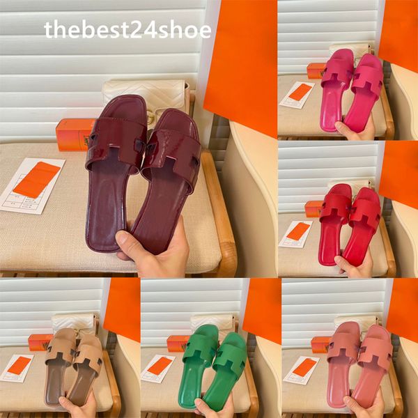 

oran sandal womens designer slipper slides pantoufle sandles shoes slippers booties flat heel classic brand casual woman sliders beach sanda, Black