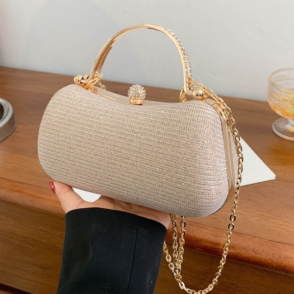 

evening bags trend evening clutch bags women shinny clutches purse crystal wedding exquisite chain shoulder handbags zd480 230414