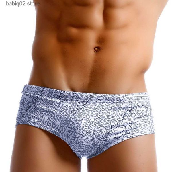 

men's swimwear brand men swimwear summer swimsuit surf man trunks push-up beach low-waist camouflage swim bathing-pants surfing t230414