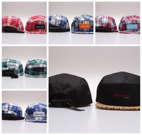 

diamonds supply co 5 panel camo strapback snapback hats men women gorras planas hip hop 2019 baseball caps8355379, Blue;gray