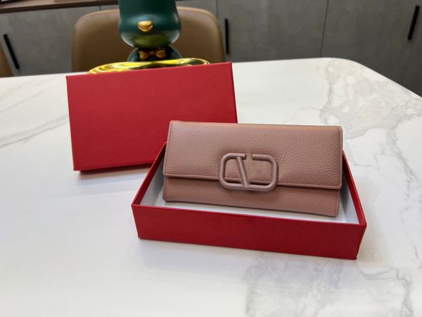 

2023 designer new ladies leather purse ladies handbag, Red;black