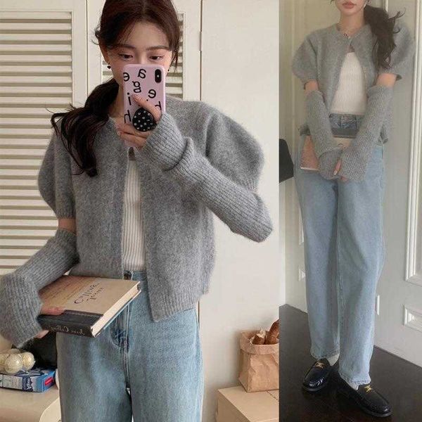 

ins autumn womens sweaters and winter niche western style soft glutinous white, White;black