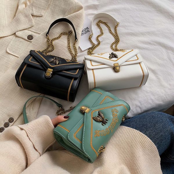 

evening bags female fashion embroidery small women shoulder metal butterfly decoration chain crossbody messenger 230414