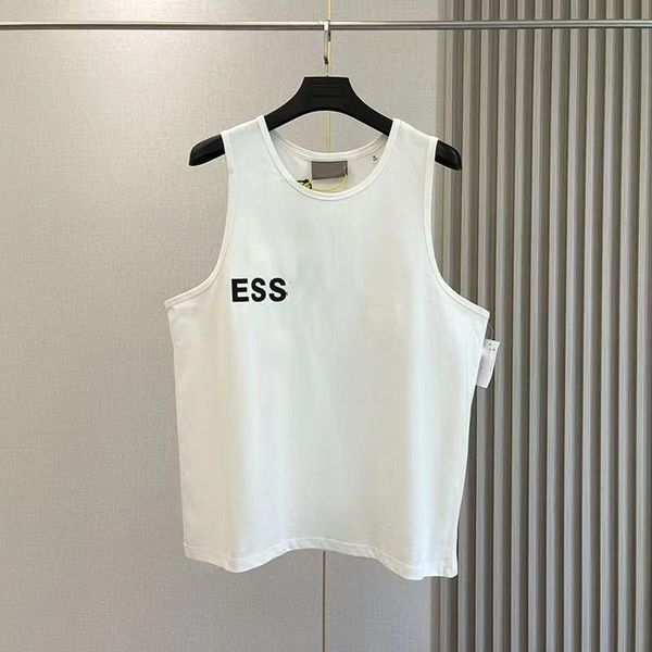 

designer ess tee for man women summer polo shirt fashion luxurys letter tshirts breathable and cool fabric is comfortable, White;black