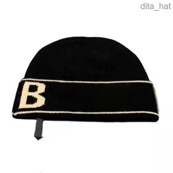 

Wool Knitted Winter Hat for Men Women Design Fashion Hip Hop Letter Solid Skull Bea Bonnet Designer Beanie, Shipping fee