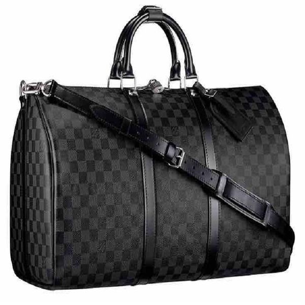 

duffel bags graceful classic coated canvas extra-roomy lightweight genuine leather supple flat strap lady88308a
