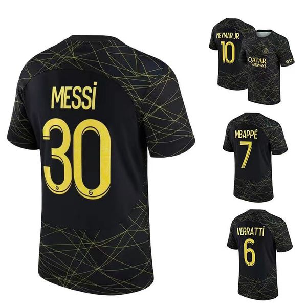 

soccer jerseys 23 new football kit home and away players version training top, Black;yellow
